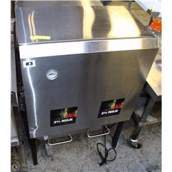 SILVER KING DUAL COLD MILK DISPENSER