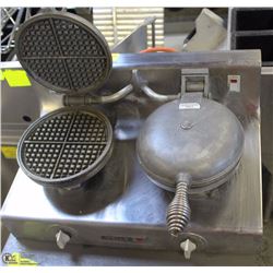 WELLS DUAL WAFFLE MAKER