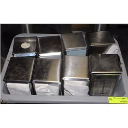 BUS PAN WITH 8 NAPKIN DISPENSERS