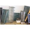 Image 1 : LOT OF GREEN & CHROME METRO RACK SHELVES