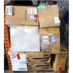 PALLET OF ASSORTED RESTAURANT ITEMS INCL TAKE OUT