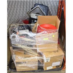 PALLET OF RESTAURANT MISC. SERVEWARE INCL