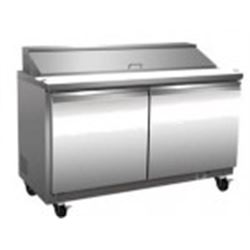 NEW ICB DUAL-DOOR REFRIGERATED SANDWICH PREP TABLE