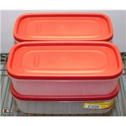 4 RUBBERMAID FOOD-TO-GO CONTAINERS