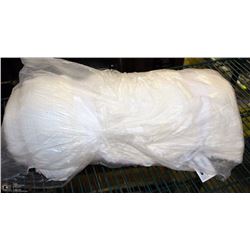 NEW CREAM COLOR FUZZY THROW BLANKET