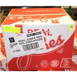 CASE OF REAL JUBES-RED-AS THEY COME-