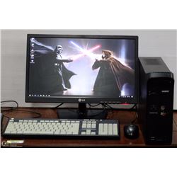 GATEWAY SLIM TOWER W/ WIN 10 PRO/ MS OFFICE/500GB