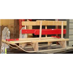 VINTAGE MASTERCRAFT WOOD BABY/TODDLER SLED