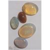 Image 5 : 36) 4 SETS OF ASSORTED GEMSTONES