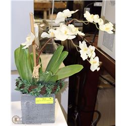ARTIFICIAL ORCHID FLOWER DECOR IN POT-