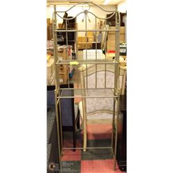 WROUGHT IRON BAKERS RACK