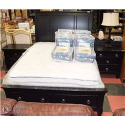 QUEEN SIZE BEDROOM SUITE-MATTRESS NOT INCL