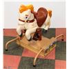 Image 1 : DORA THE EXPLORER RIDING HORSE WITH SOUND AND