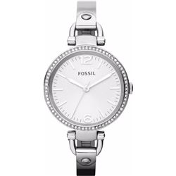 BRAND NEW FOSSIL GEORGIA STAINLESS STEEL WATCH
