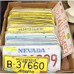 LOT OF COLLECTOR LICENSE PLATES