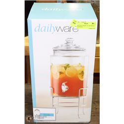 NEW DAILYWARE 5.67L BEVERAGE DISPENSER.