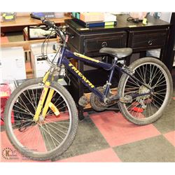 18 REBOUND TRIUMPH  MOUNTAIN BIKE, 26" TIRES
