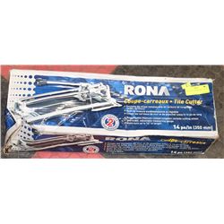 RONA TILE CUTTER IN BOX, 14"-CUT