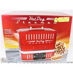 CUIZEN HOT DOG STEAMER, STEAMS UPTO 12 HOT DOGS,