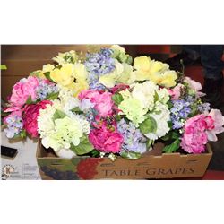 FLAT OF 7 NEW FLOWER ARRANGEMENTS
