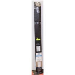 MAINSTAYS CORDLESS MINI BLINDS,48" BY 64",WHITE