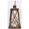 Image 1 : DECORATIVE WOODEN LANTERN