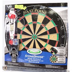 STONE BRIDGE BRISTLE EAST DARTBOARD & EAST POINT