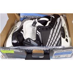 MENS BAUER CHALLENGER SKATES,SIZE 7 WIDE, AND