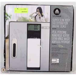 HOMETRENDS SUPER SLIM BODY FAT/HYDRATION SCALE