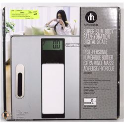 HOMETRENDS SUPER SLIM BODYFAT/HYDRATION DIGITAL