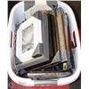 Image 1 : LARGE BASKET OF 24 ASSORTED UNUSED PICTURE FRAMES