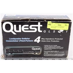 QUEST 4 WAY LOUDSPEKER SWITCHER