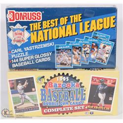 ONE 1995 BAZOOKA MLB COMPLETE 132 CARD SET FACTORY