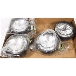 4 NEW EQUIPMENT LIGHTS
