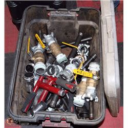 TOOL CHEST OF FITTINGS INCL EXTRA LARGE QUICK