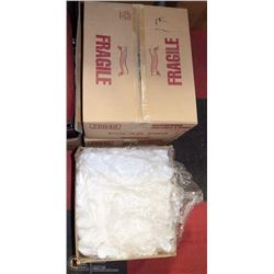 3 CASES OF PLASTIC  SOUP SPOONS