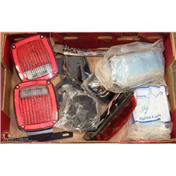 FLAT OF 6 TRAILER / TRUCK LIGHTS