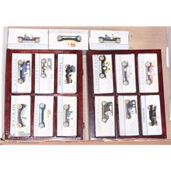 LOT OF 15 HIGH SPEED VINTAGE MINIATURE CARS.