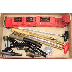 FLAT OF HUNTERS ACCESSORIES.