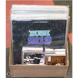 MUSIC LOT OF 19 ROCK LP'S AND 13 COUNTRY CD'S