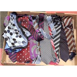 FLAT OF ASSORTED NEW TIES
