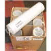 Image 1 : BOX OF PLASTIC SHELF LINERS (4PACK CLEAR)