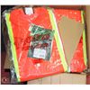 Image 1 : CASE OF 12 SIZE LARGE SAFETY JACKETS HIGH VIZ