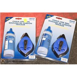 2 PC CHALKLINE REEL KIT
