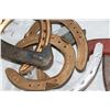 Image 3 : BOX OF VINTAGE HORSESHOES