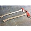 Image 1 : FIRE AXE AND WOOD CHOPPING AXE