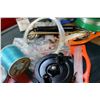 Image 2 : TRAY OF FISHING LINE REEL AND WEIGHTS