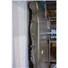 Image 2 : NEW HOME ELEGANCE MODERN GREY CARVED DINING TABLE TOP ONLY WITH LEAF