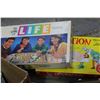 Image 2 : BOX OF BOARD GAMES AND DART BOARD