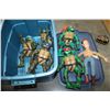 Image 1 : TOTE OF NINJA TURTLES AND WOODY TOY